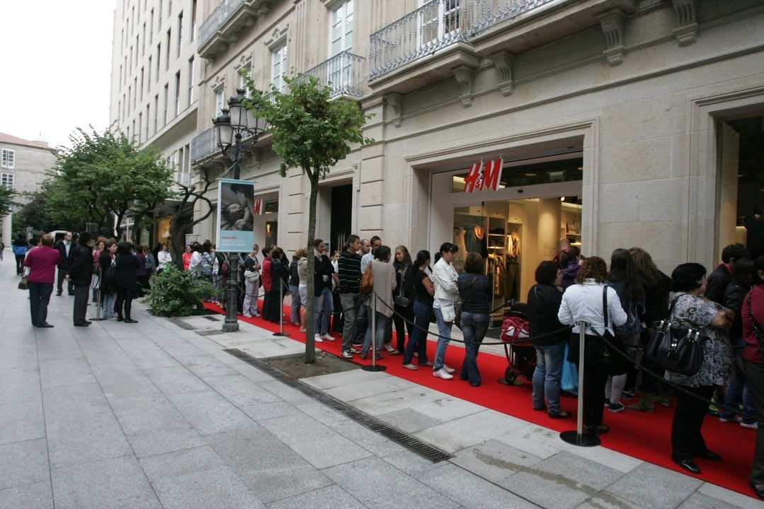 Inauguración de H&M en Ourense (ARCHIVO).