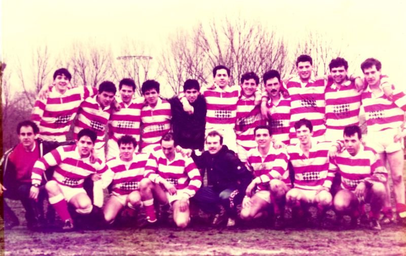 Club Rugby Ourense en la 88-89.