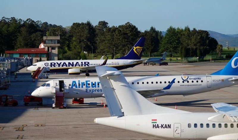 Ryanair aterrizó de nuevo en Vigo.