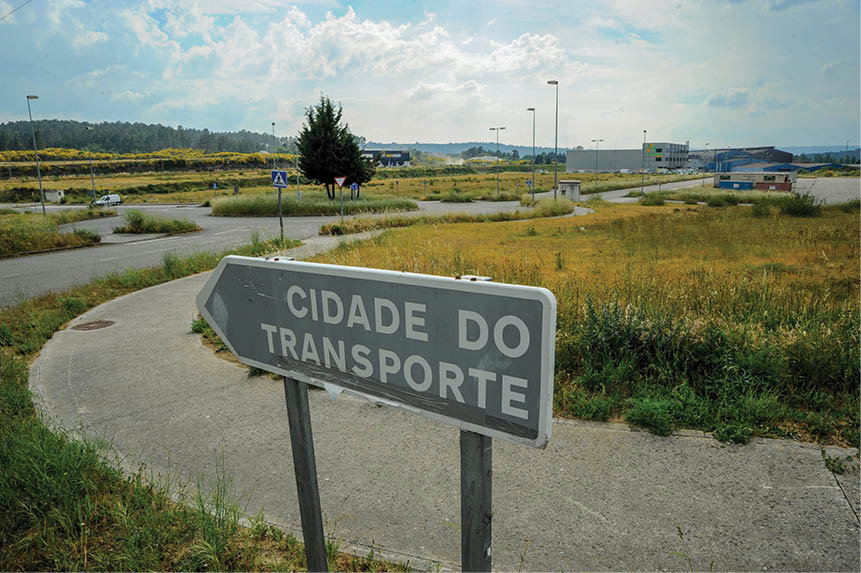 La Cidade do Transporte, ubicación elegida (ÓSCAR PINAL).