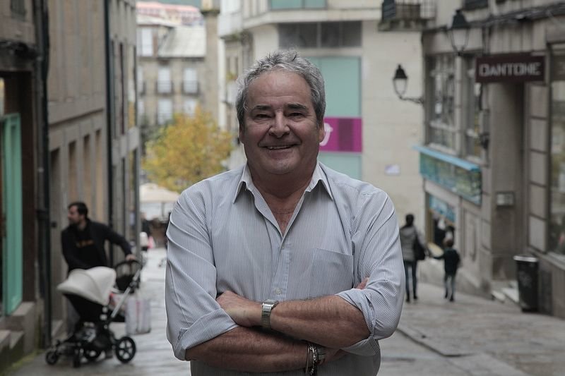Paco-Paco, en la ciudad, en su última visita en 2019 (MIGUEL ÁNGEL).