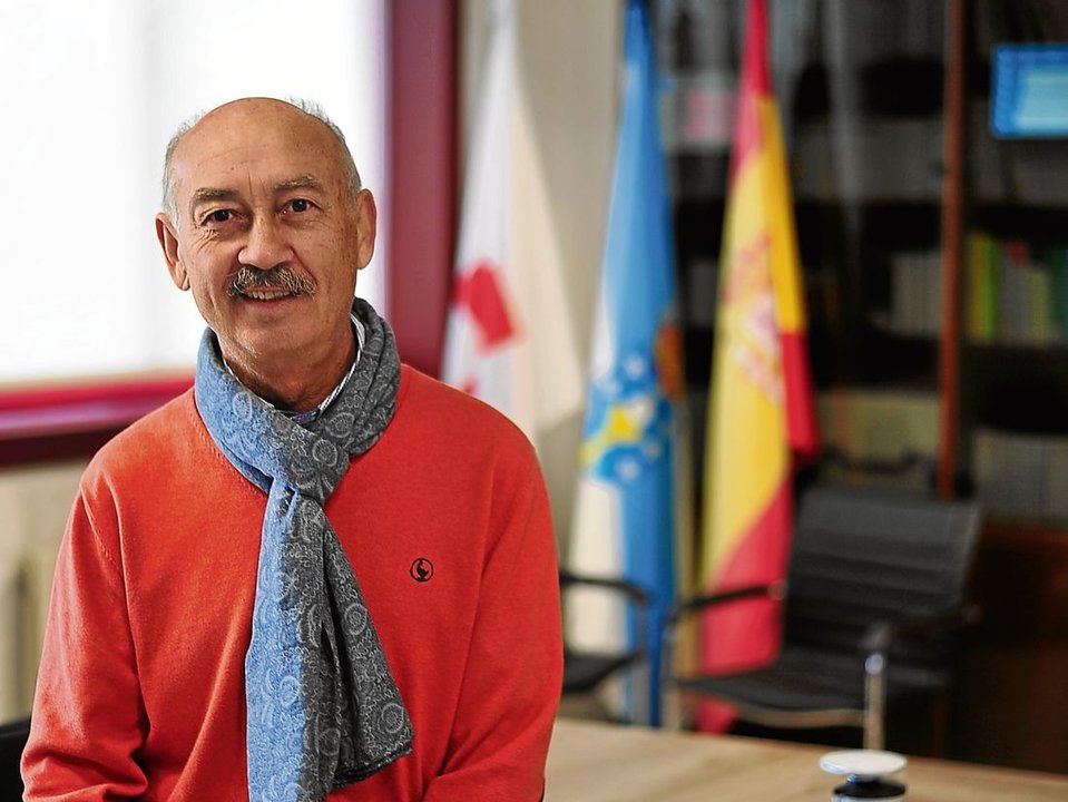 Felipe Ferreiro, presidente de Cruz Vermella. (Foto: José Paz)
