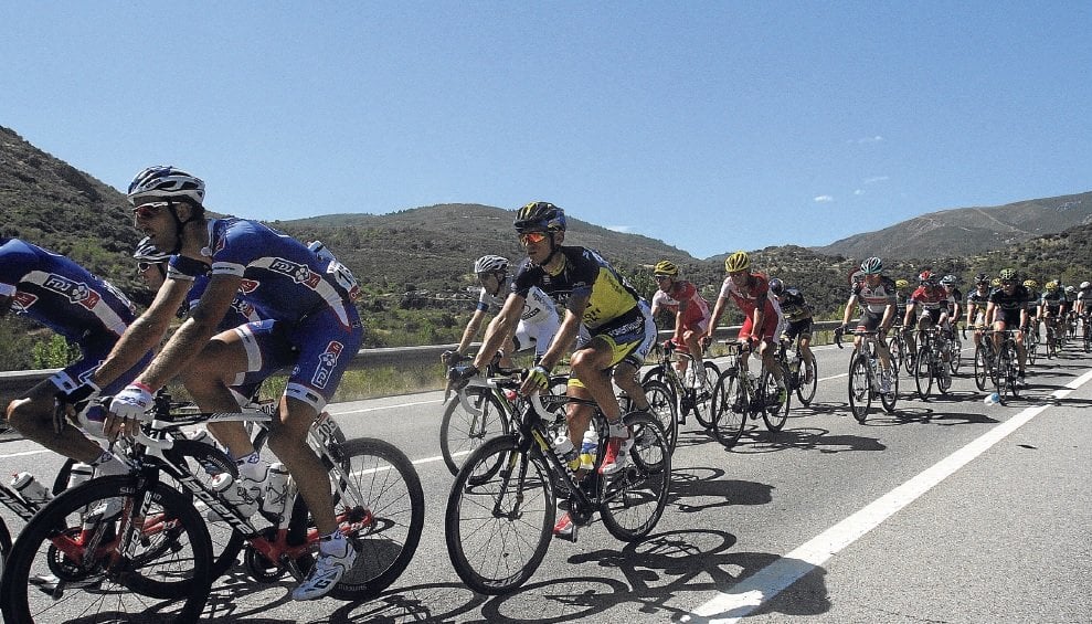 Larouco es una de las zonas ciclistas favoritas para los profesionales y aficionados al ciclismo.
