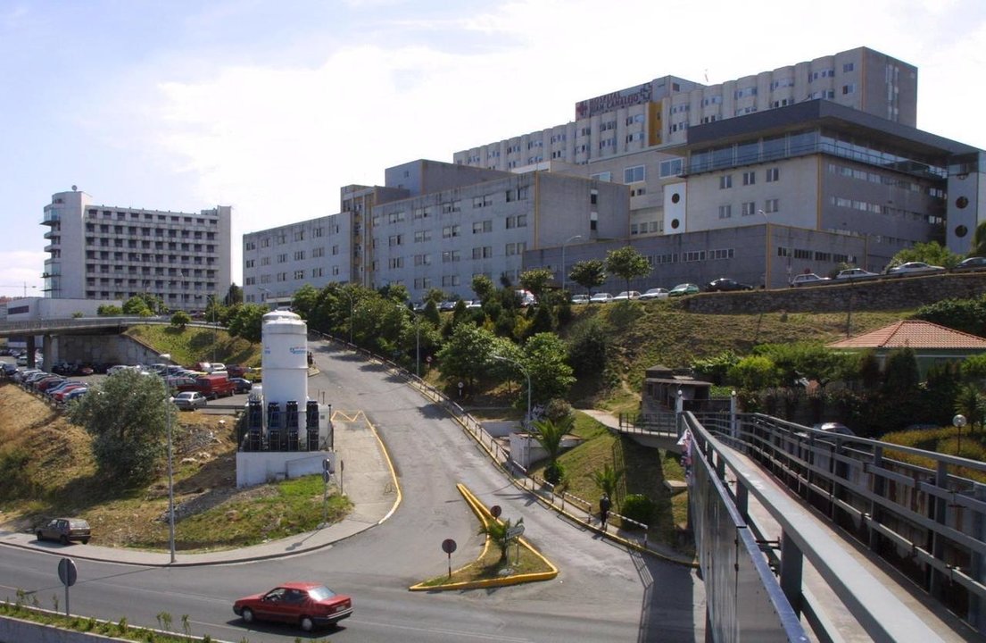 Vista general del CHUAC, en A Coruña