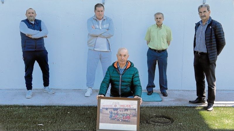 Antonio Cid, Francisco Fernández, Miguel Rodríguez, Antonio Urbano y Antonio Calleja