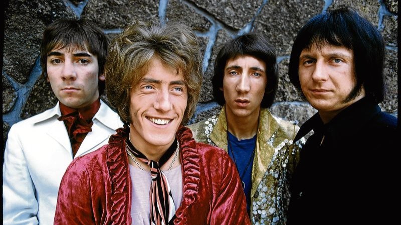 The Who en 1967, la época en la que grabaron "The Who Sell Out".