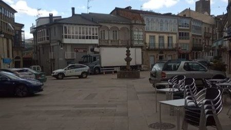 Plaza Mayor de Viana.