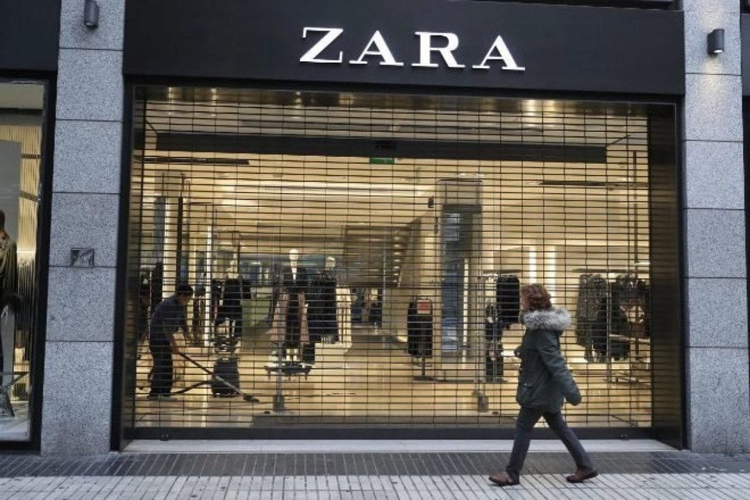 Establecimiento de Zara, buque insignia de la compañía Inditex.