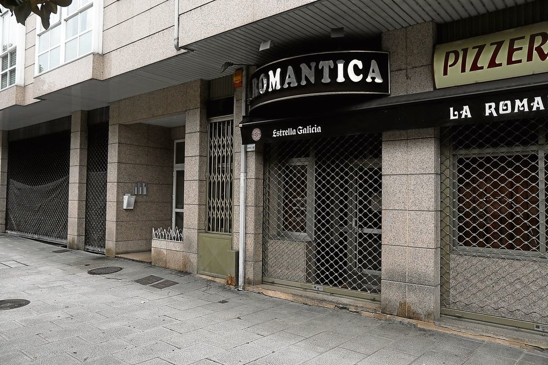 OURENSE 15/05/2021.- Antiguo restaurante La Romántica. José Paz