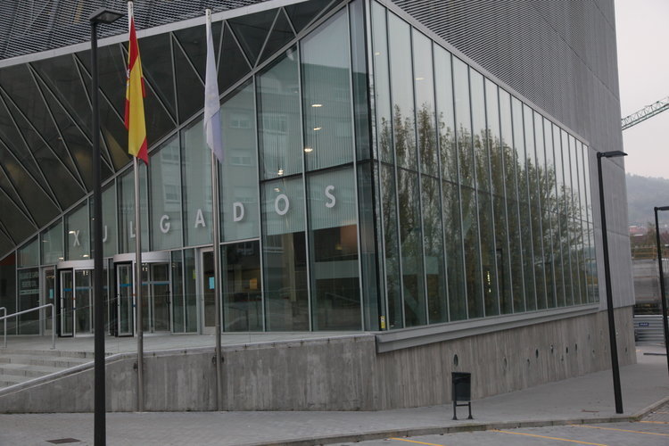 Ourense. 12-11-2015. Nuevo edificio judicial. Paz