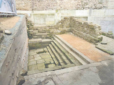 Santuario termal de época romana nas Burgas