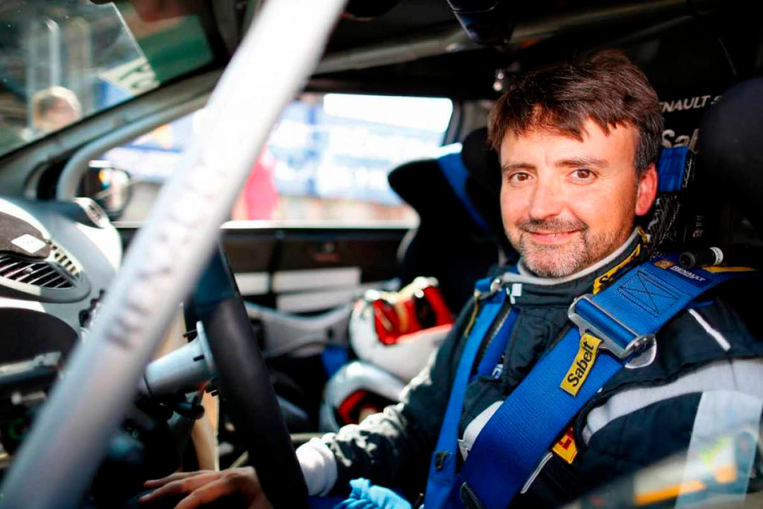 David Nafría, además de piloto, también imparte los cursos y charlas de “The Rally Driver”.