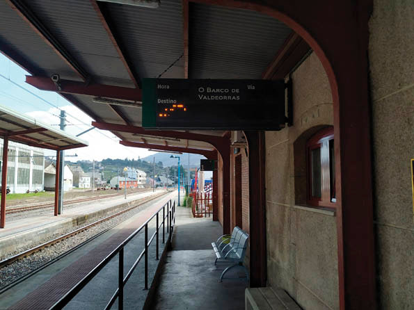 Estación de ferrocarril de O Barco de Valdeorras.