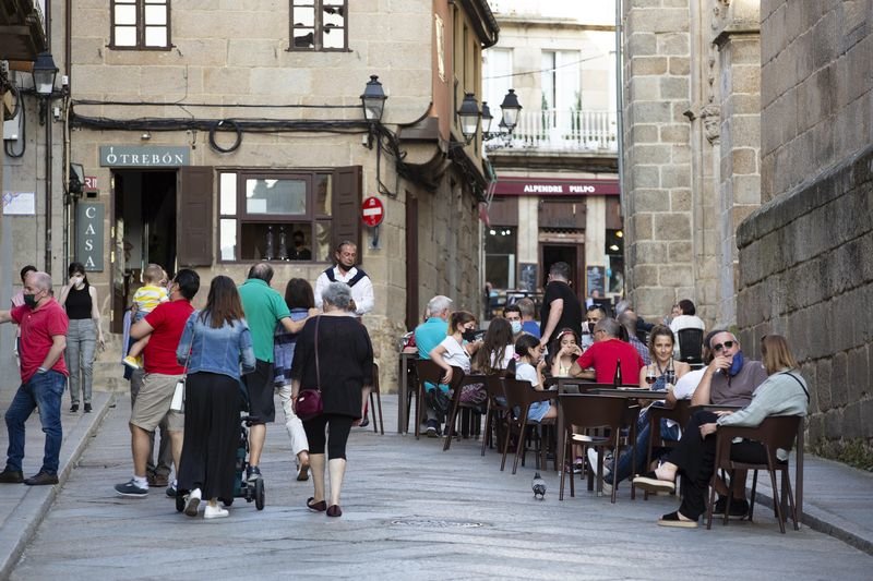 Las calles de Ourense, esta semana (XESÚS FARIÑAS)