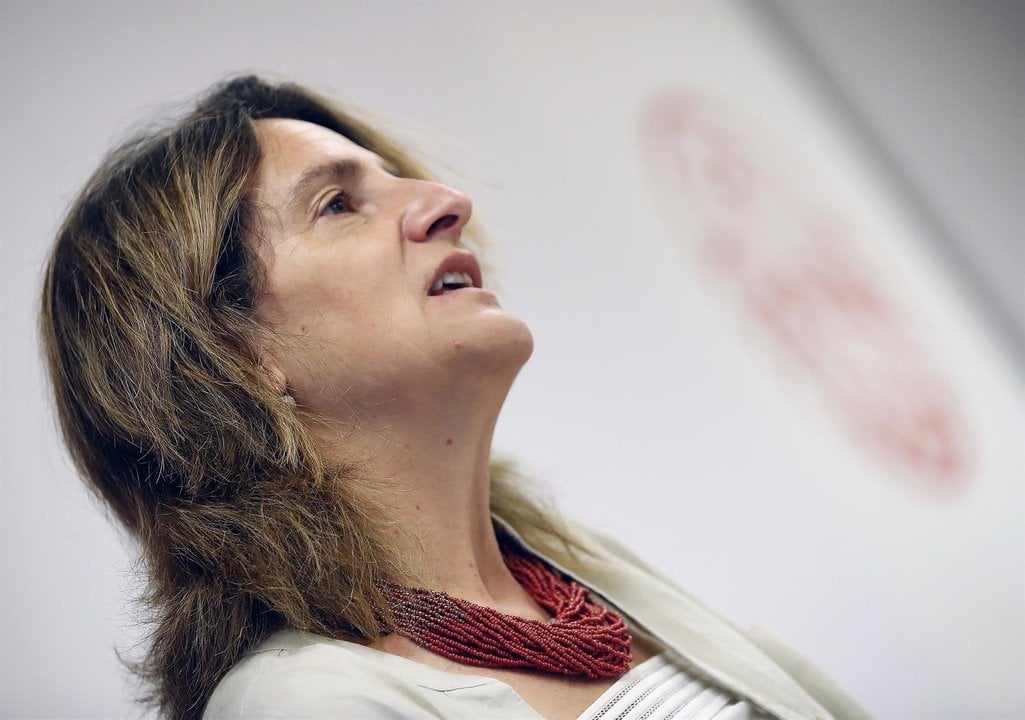 La vicepresidenta tercera del Gobierno español y ministra para la Transición Ecológica, Teresa Ribera.