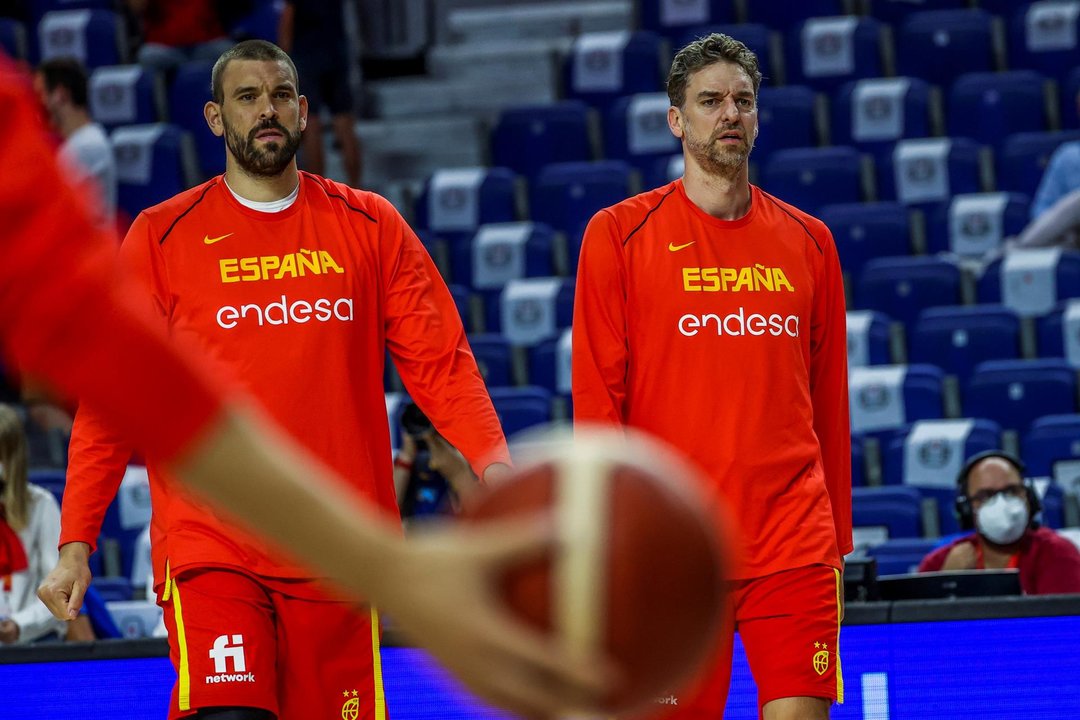 Marc y Pau Gasol abandonan la selección española de baloncesto.