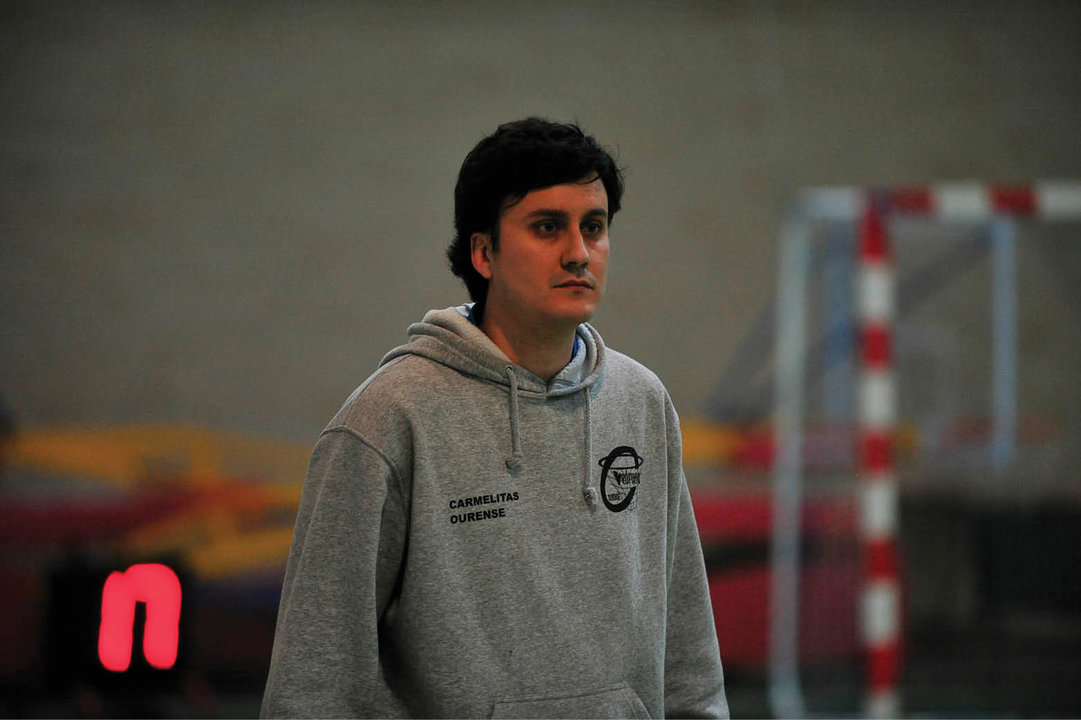 Suso Garrido en su anterior etapa como técnico colegial.