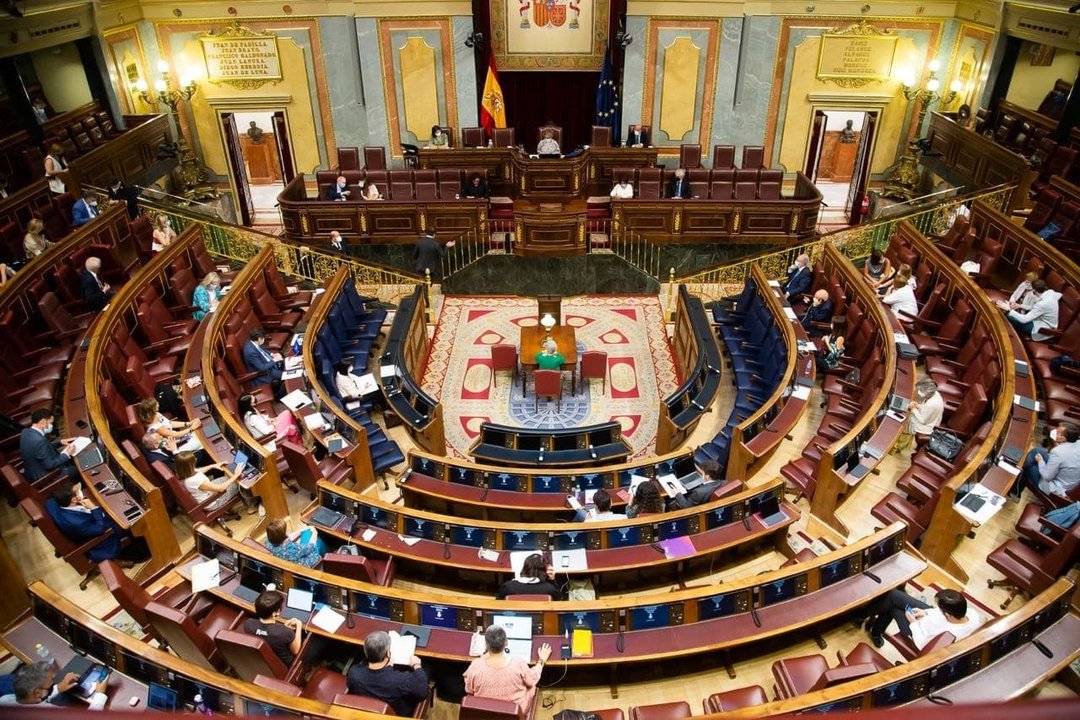 Vista general del Congreso de los Diputados en una foto de archivo