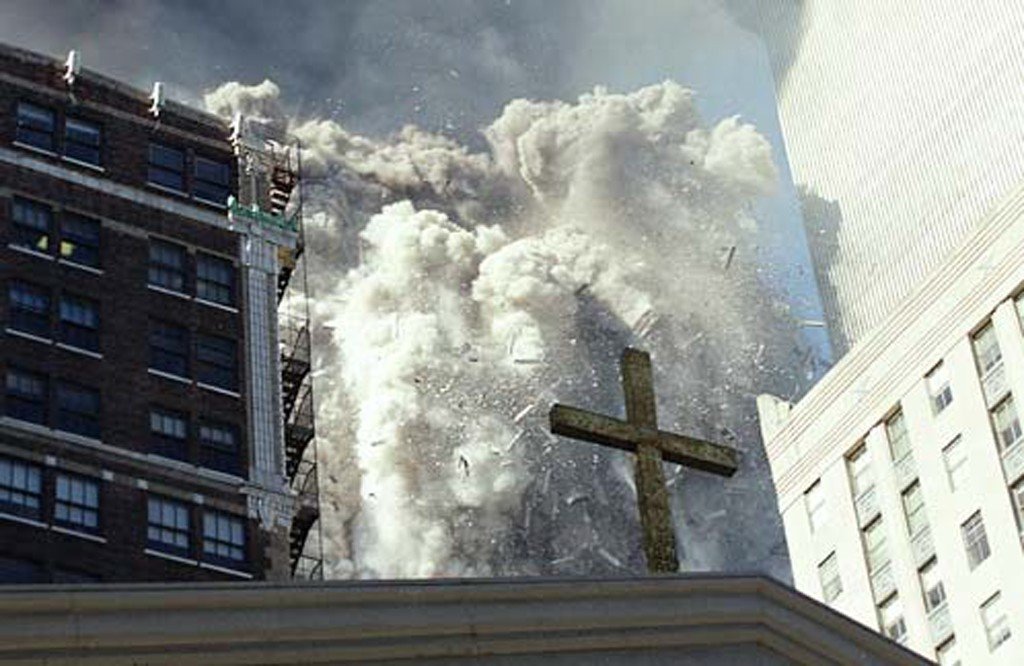 Imagen del World Trade Center el 11-S realizada por un empleado de los Servicios Secretos de EEUU.