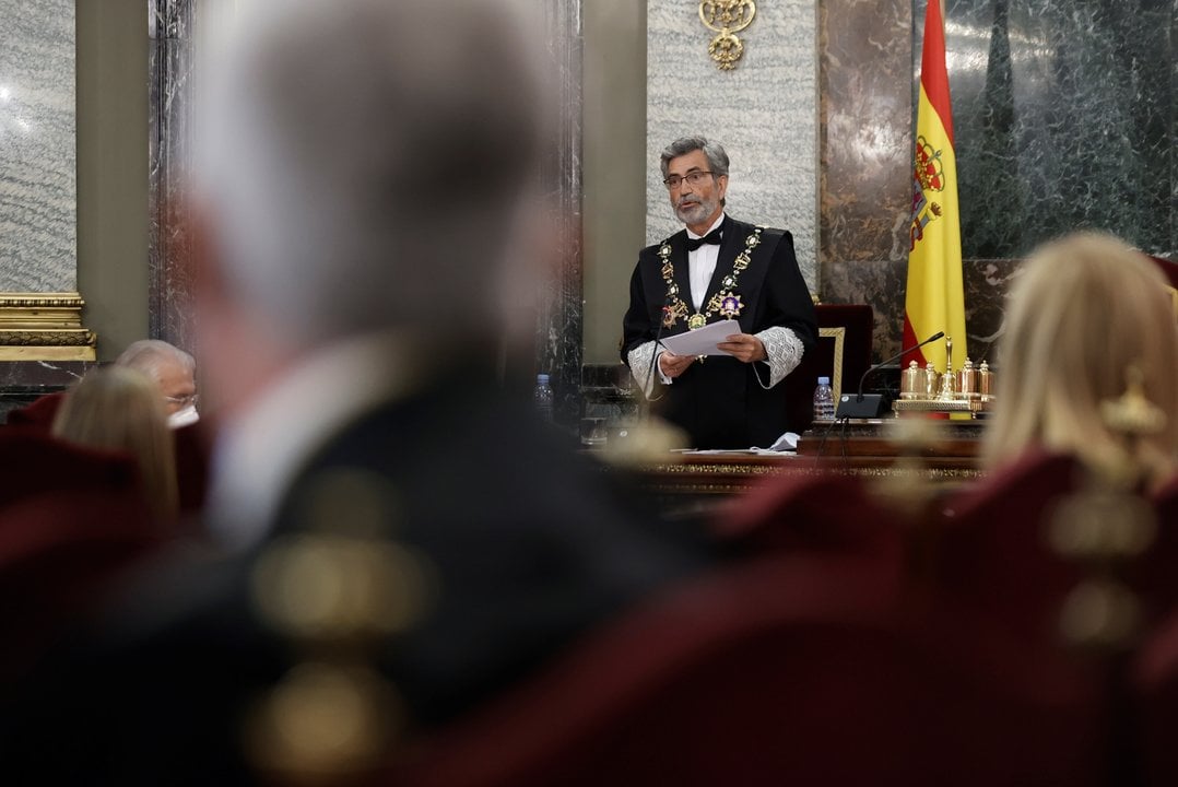  Carlos Lesmes, presidente del Consejo Genral del Poder Judicial. 