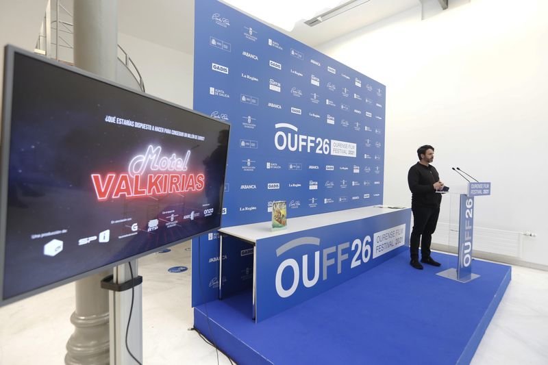 Ourense. 25/09/2021. Presentación da serie de TV Motel Valkirias no OUFF.
Foto: Xesús Fariñas