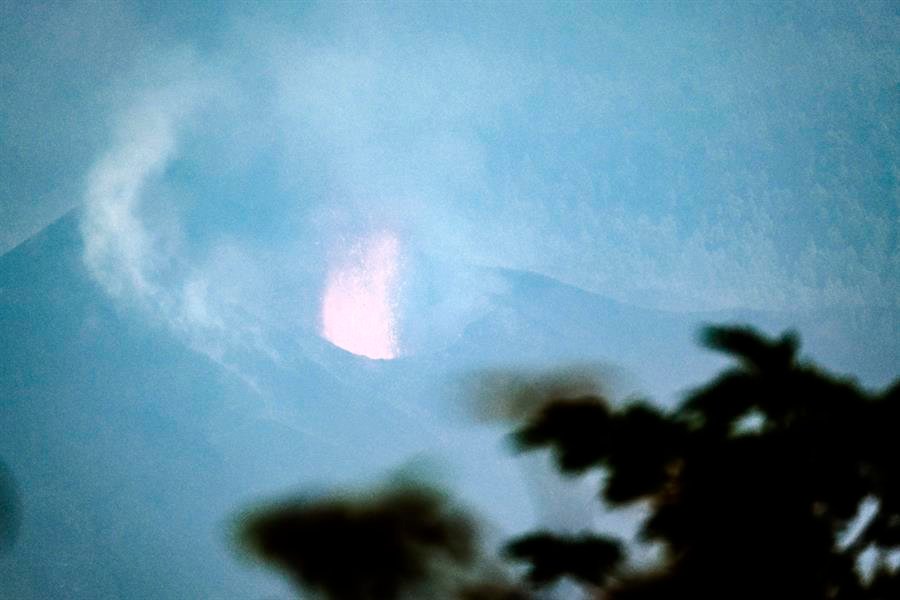 Erupción del volcán en La Palma (EFE).
