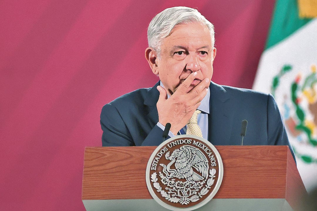 El necio López Obrador esconde tras sus mentiras todos los problemas de su país.