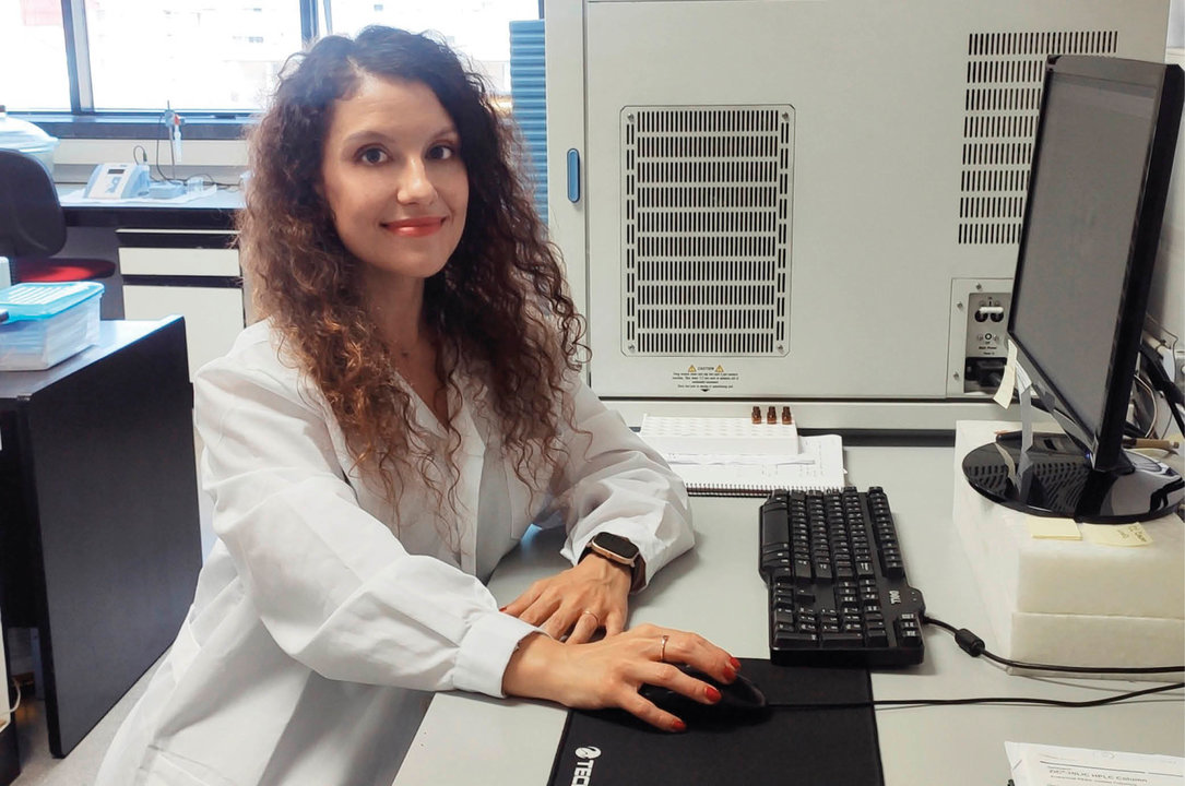 Noelia Cambeiro, bióloga de la Facultad de Ciencias del Campus de Ourense.