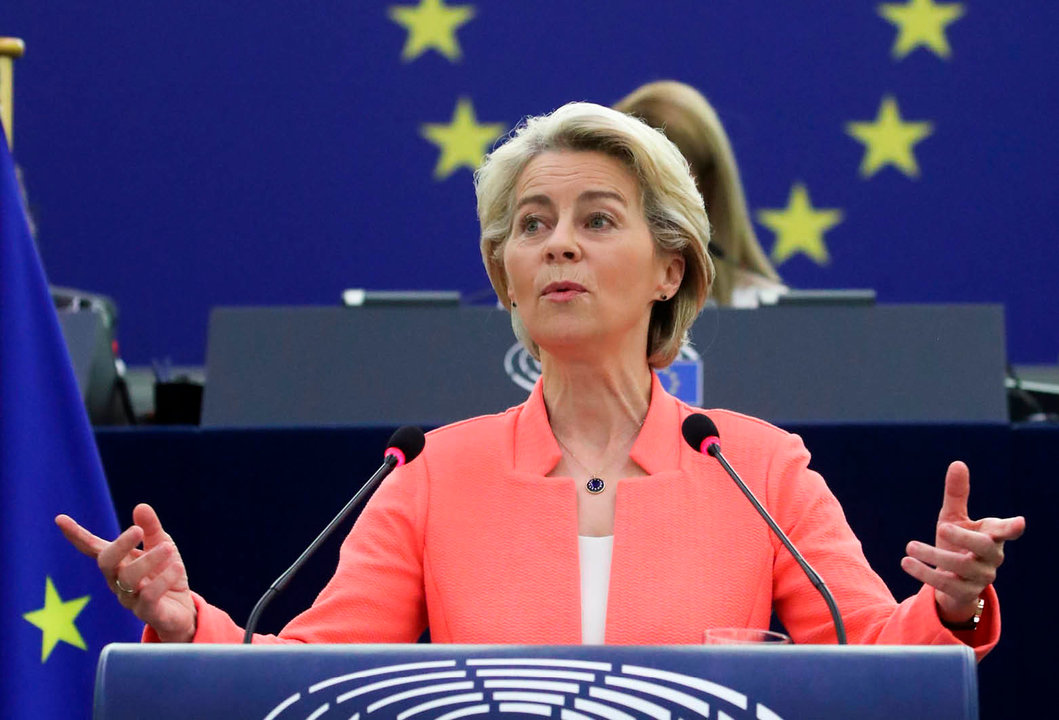 <p> La presidenta de la Comisión Europea, Ursula von der Leyen. </p>