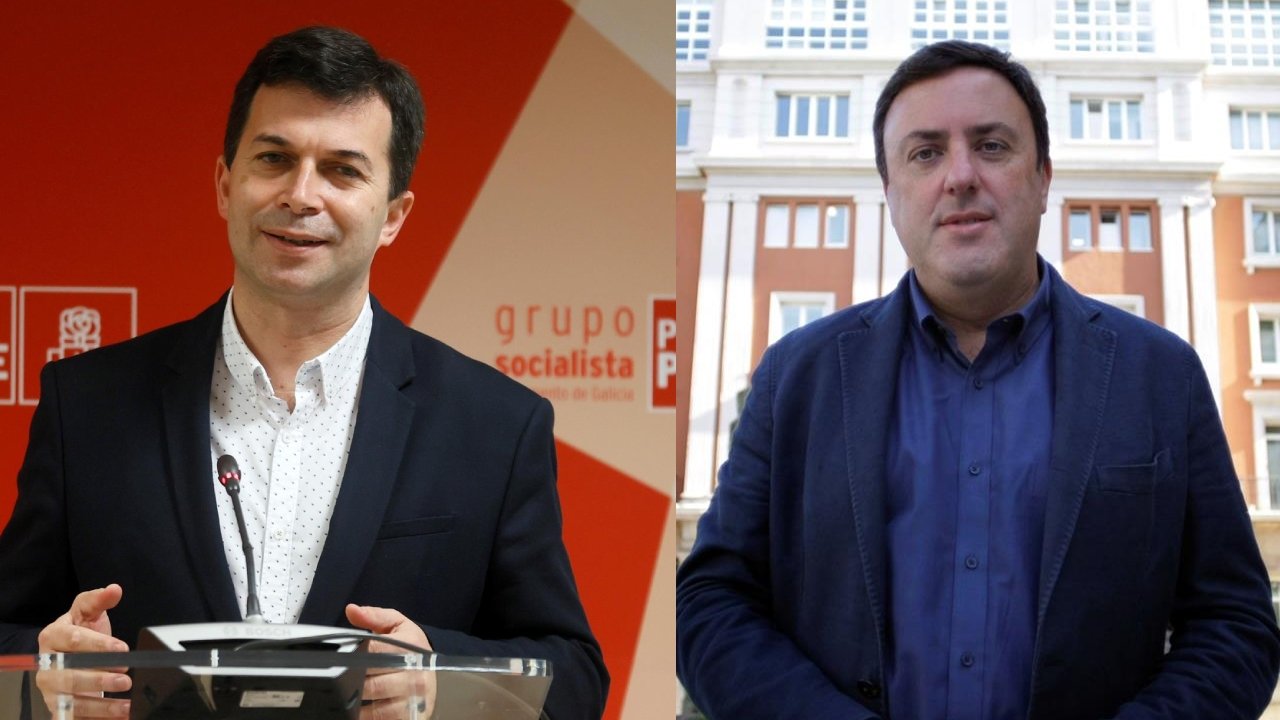 Gonzalo Caballero y Valentín González Formoso, candidatos de las primarias del PSdeG.