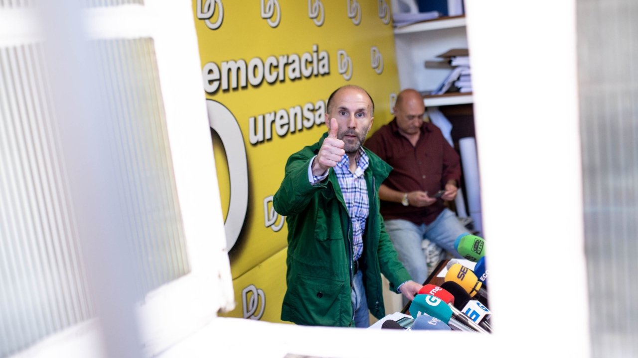 Gonzalo Pérez Jácome en rueda de prensa.  ÓSCAR PINAL