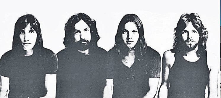Formación de Pink Floyd en 1971.