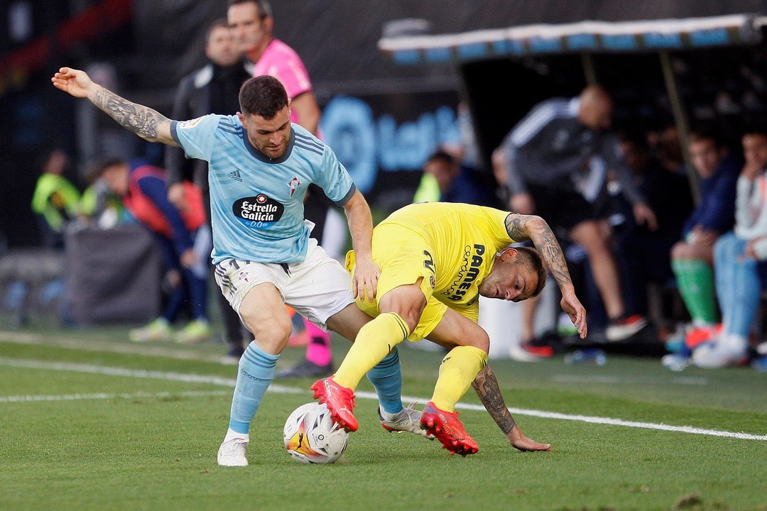 El partido entre el Celta y el Villarreal (JORGE LANDÍN).