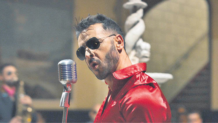 Antonio Luz no seu último videoclip “O perdido”.