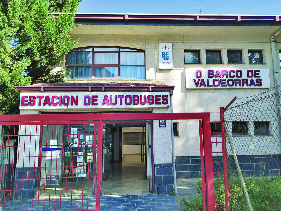 Estación de autobuses de O Barco de Valdeorras. (J.C.)