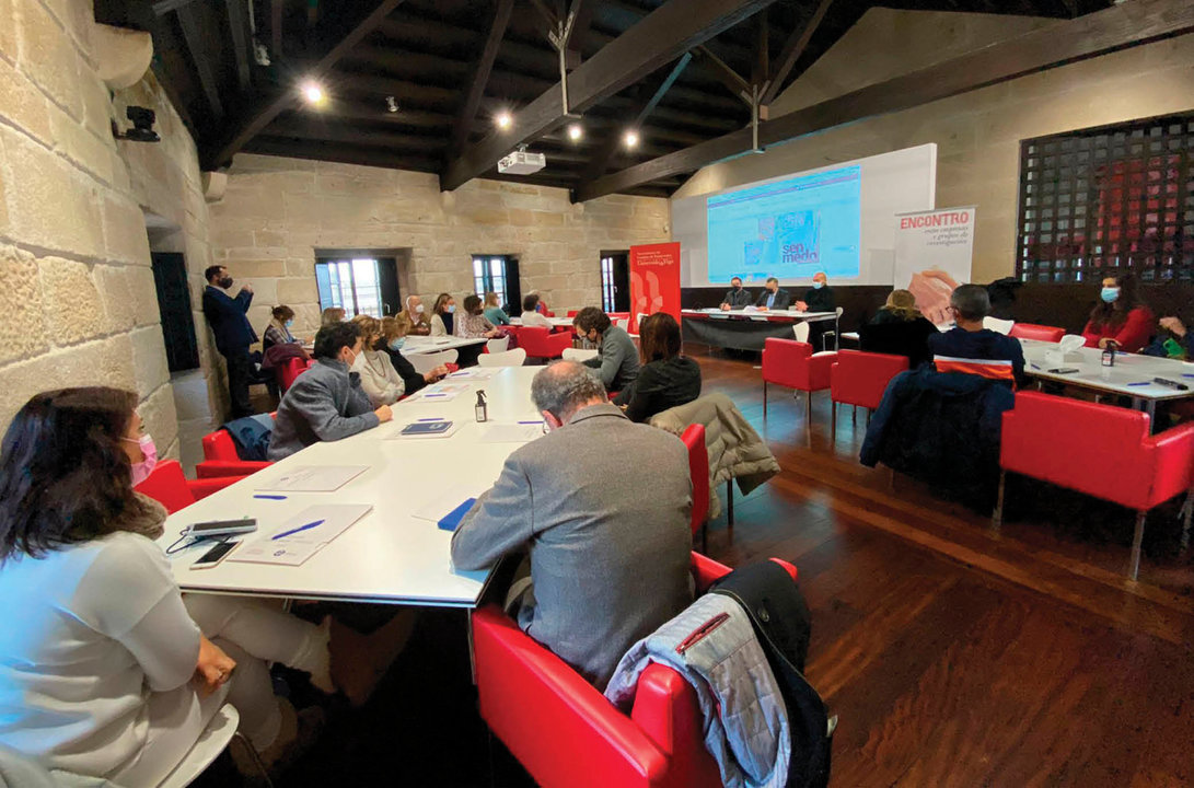 Reunión de expertos en el Campus de Pontevedra.