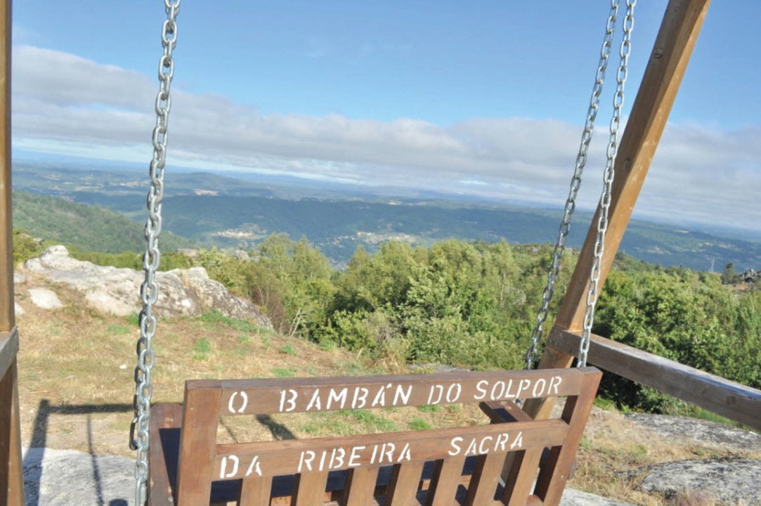 Bambam do Solpor en Nogueira de Ramuín.