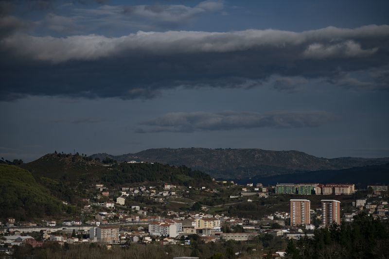 Ourense. 02/01/2022. Vistas da cidade de Ourense na zona de O Pino Quintela de Canedo.
Foto: Xesús Fariñas