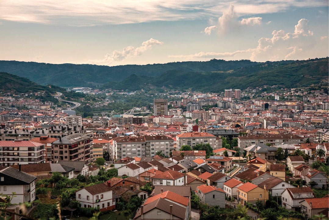 Vista panorámica de la ciudad de Ourense. Óscar Pinal