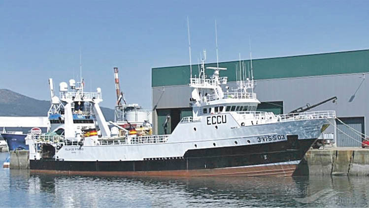 El barco, que fue construido en los astilleros Cíes de Vigo