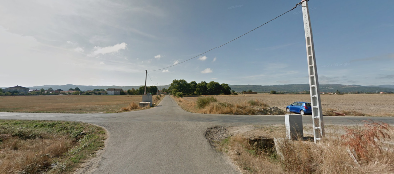 Carretera de Lamas (Google).