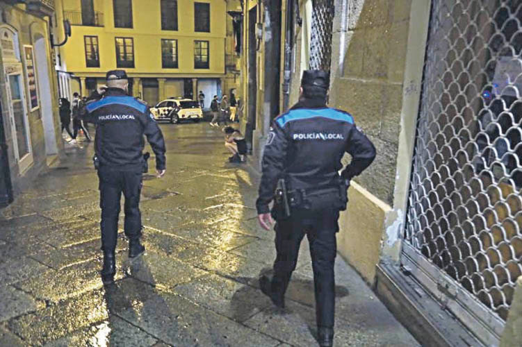 Policía Local de Ourense. Foto de archivo.