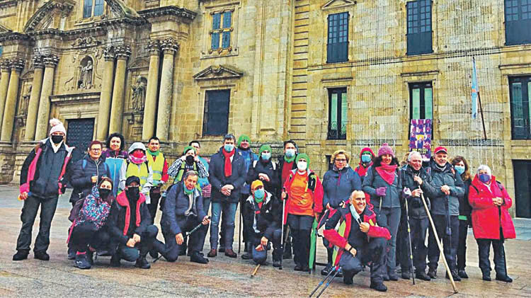 Turistas en Ourense.