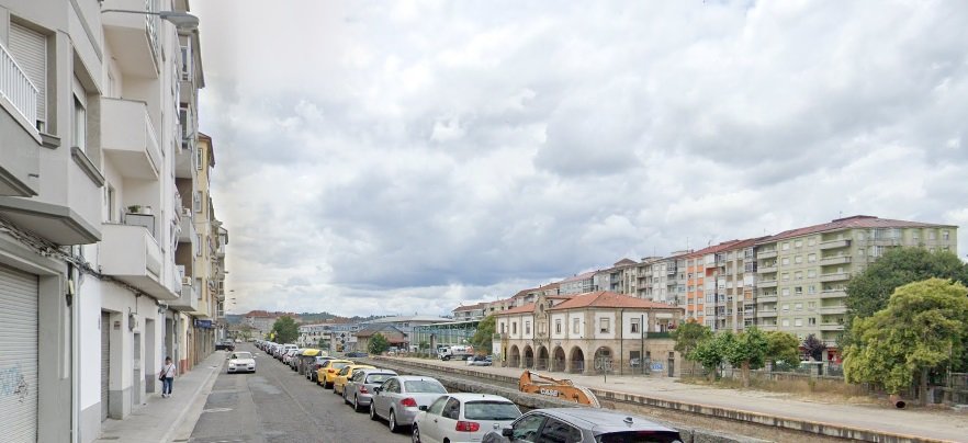 Calle Serra Martiña de Ourense.