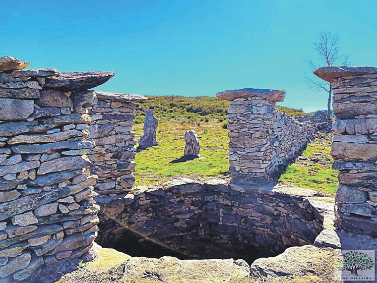 Foxo de Entre Cabezas, situado en el Monte de As Pigarreiras, en Fradelo.