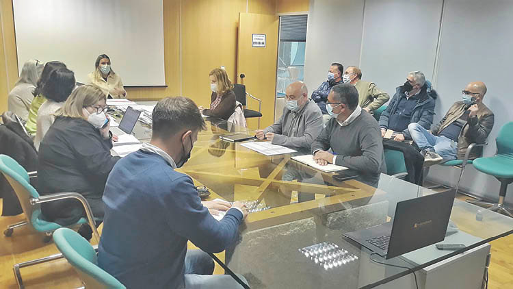 Reunión del Instituto Galego de Vivenda e Solo.