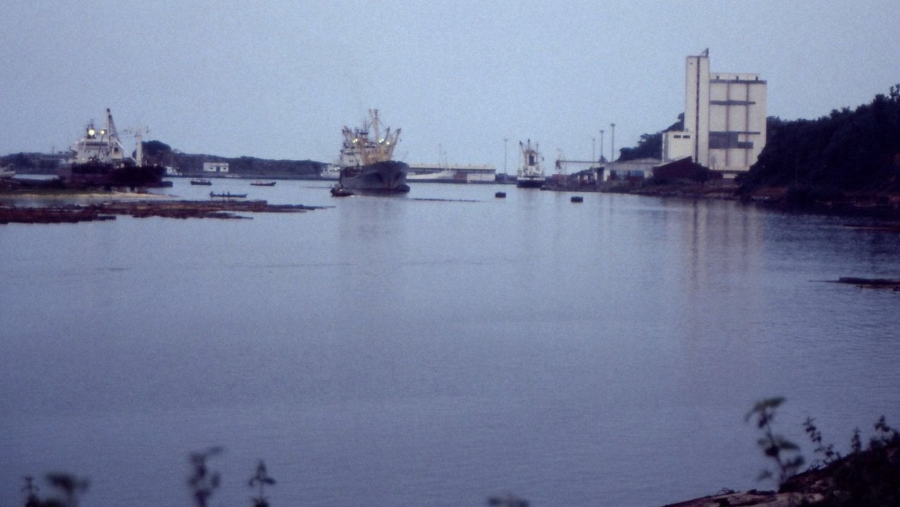 Puerto de San Pedro, en Costa de Marfil.