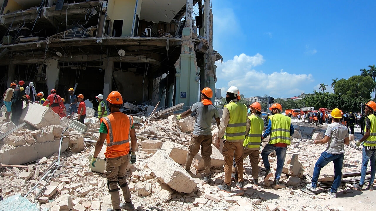 Explosión del hotel de Cuba (EFE).
