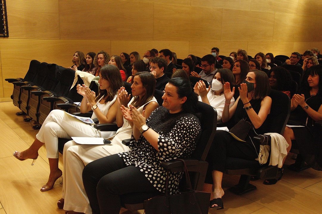 Acto de graduación de los MIR de Ourense, el pasado miércoles (MIGUEL ÁNGEL)