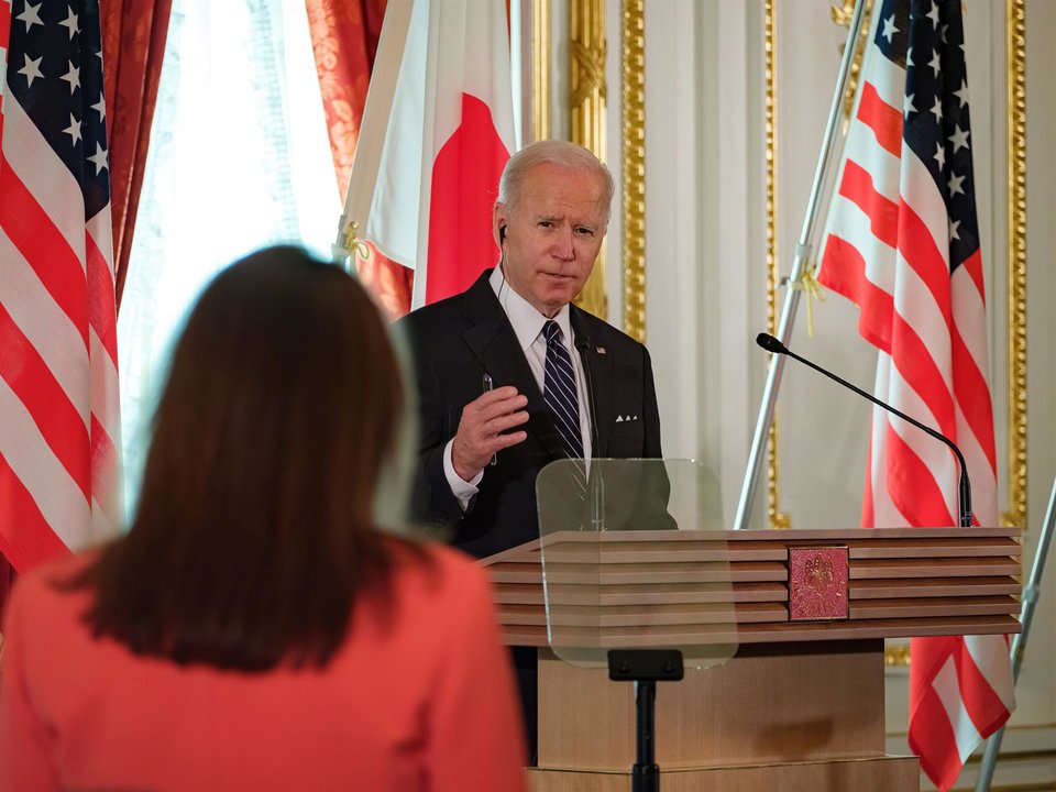 Joe Biden, presidente de los Estados Unidos. EFE.
